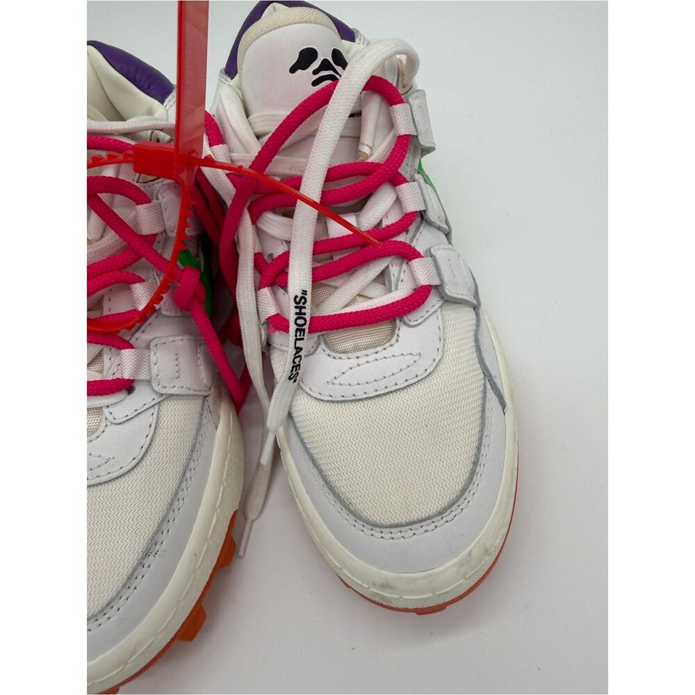 Off-White Mountain Cleats Low-Top Sneakers White Trail Sole - US 7 - Picture 7 of 14